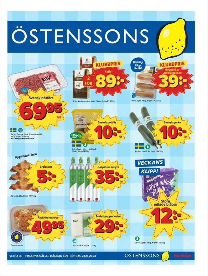 Östenssons reklambad - 1/8