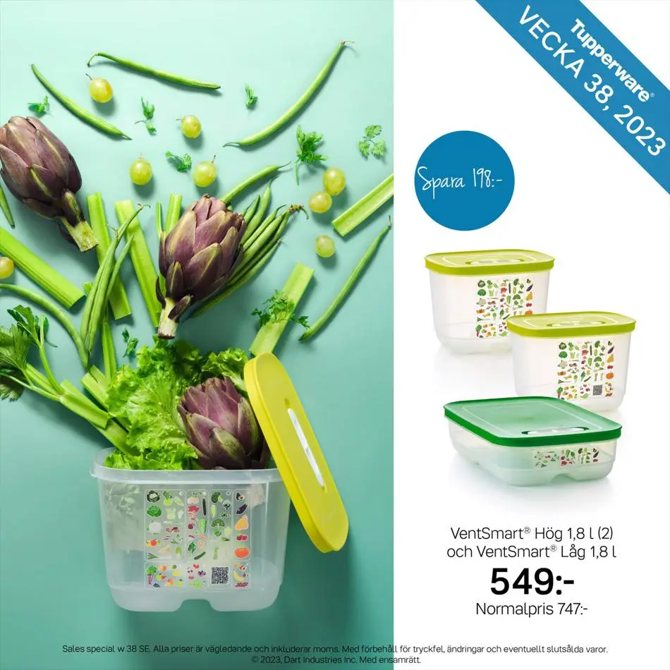 Tupperware reklamblad - 1/2