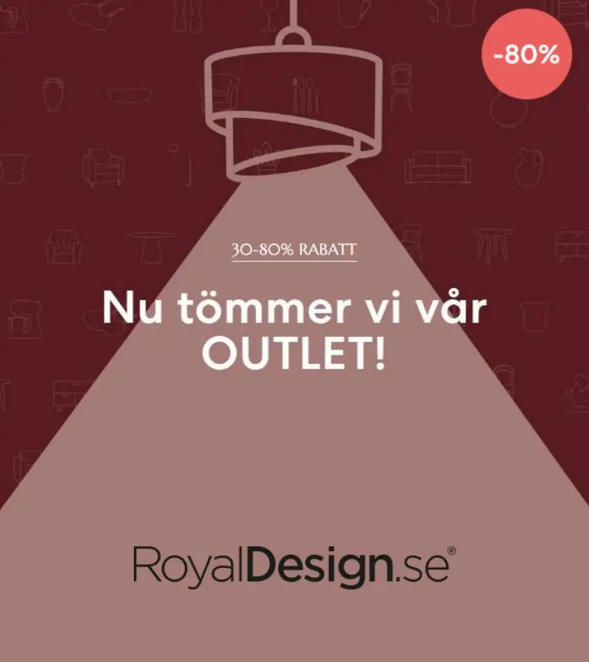 Nu tömmer vi vår Outlet! - 1/12