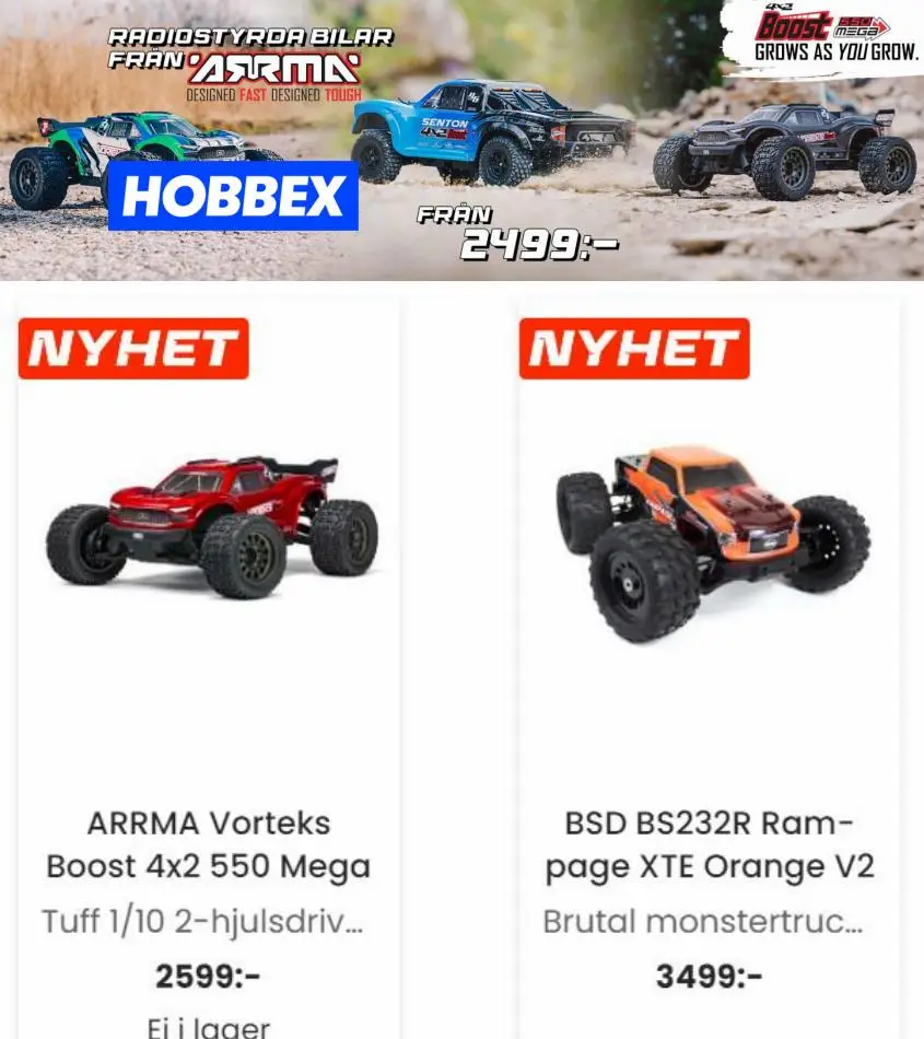 Hobbex New Arrivals - 1/12