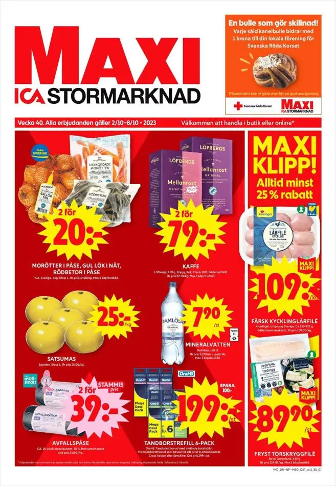 ICA Maxi Erbjudanden - 1/12