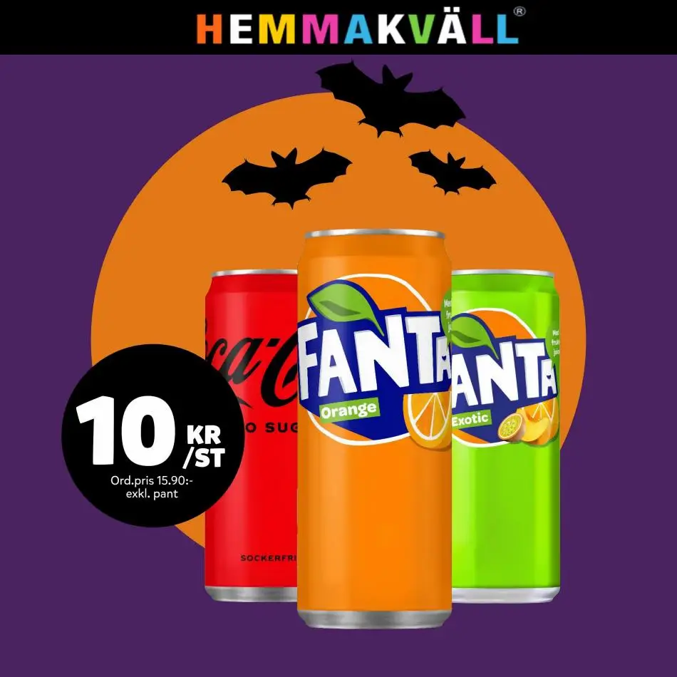 Hemmakväll Halloween - 1/10