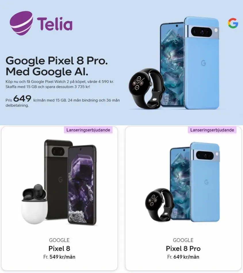 Telia Erbjudande Kampanjer - 1/12