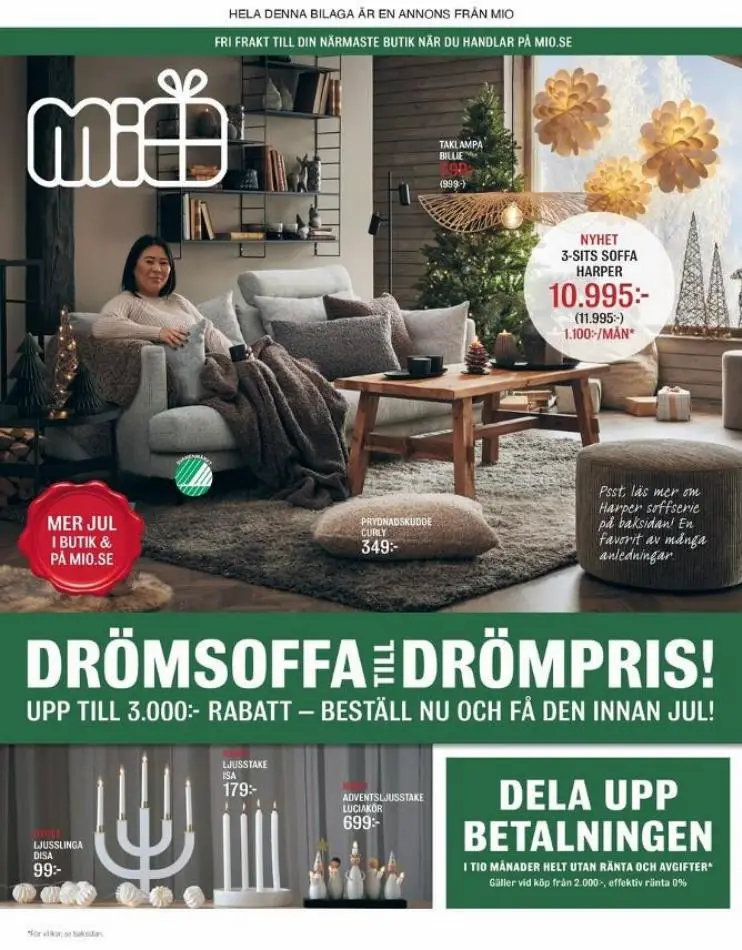 Drömsoffa till Drömpris! - 1/12