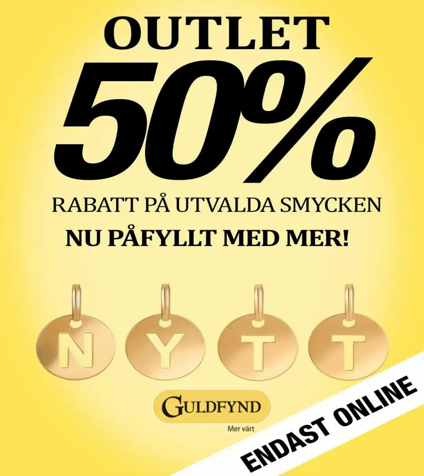 Guldfynd Outlet 50% - 1/12