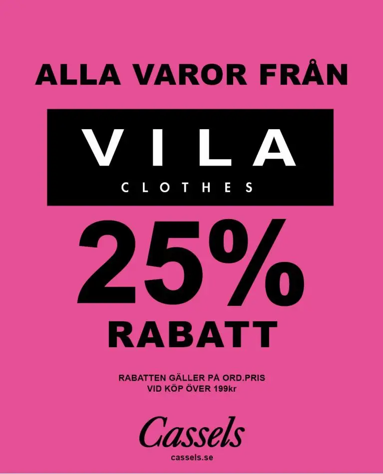 VILA Clothes 25% Rabatt - 1/24