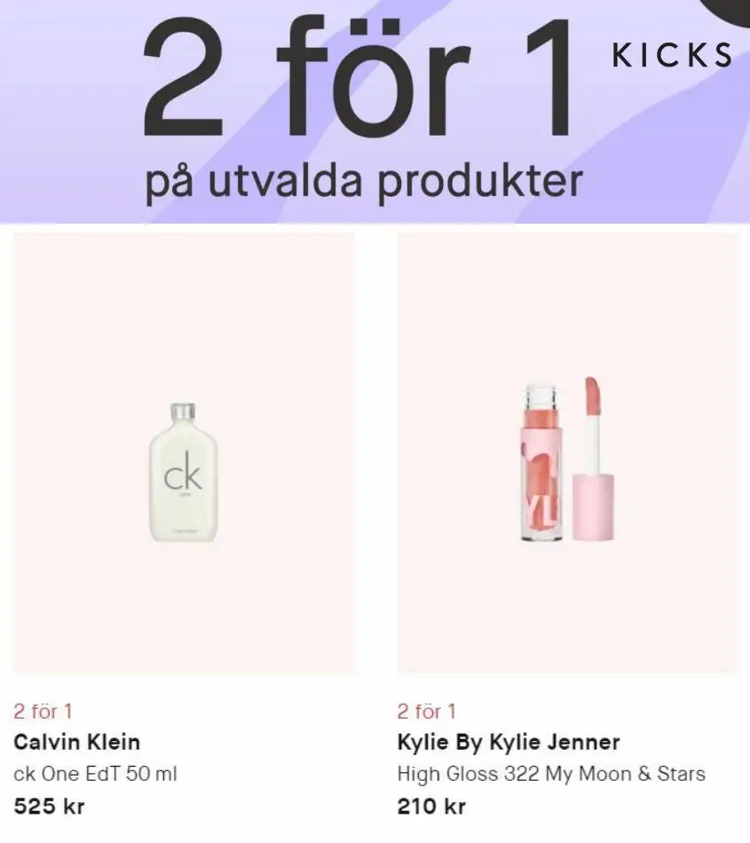 2 för 1 på utvalda produkter - 1/12