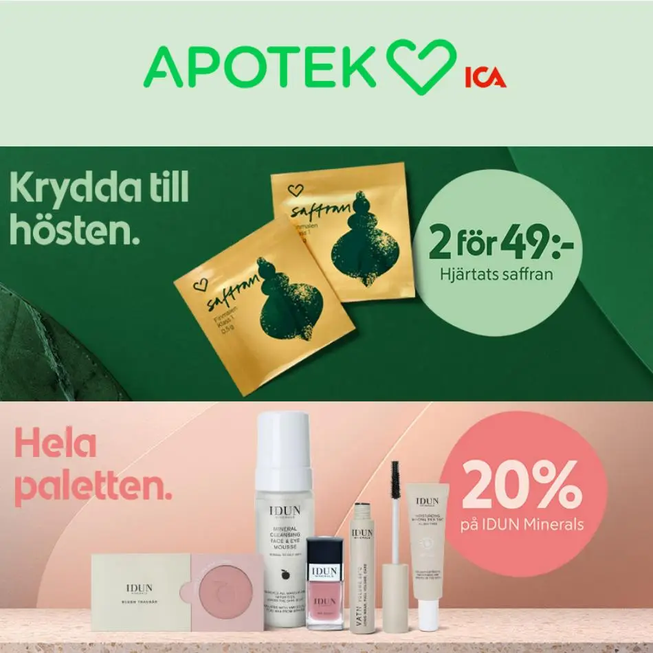 Apotek Hjärtat Utvalt För Dig   - 1/12