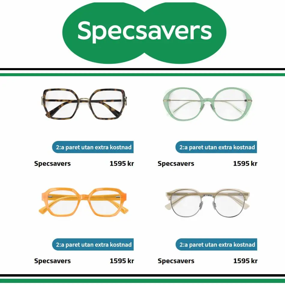 Specsavers Popuärt - 1/10