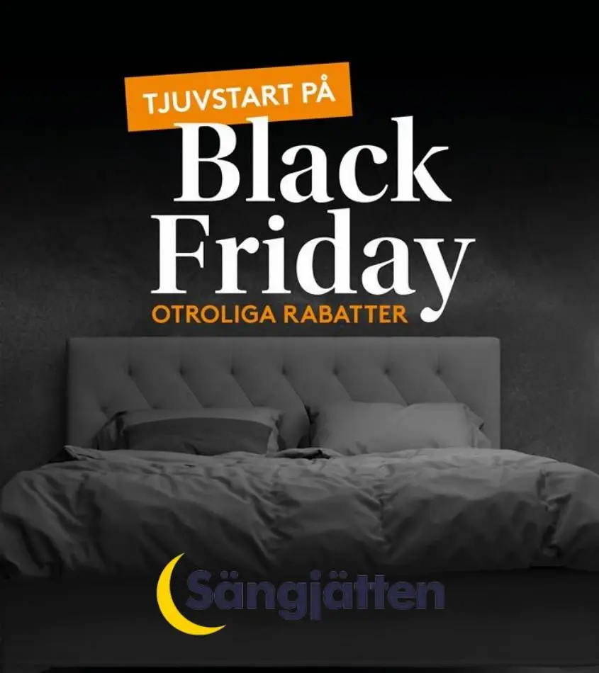 Sängjätten Black Friday - 1/12