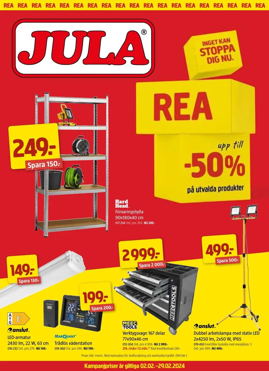 Jula reklamblad - 1/6