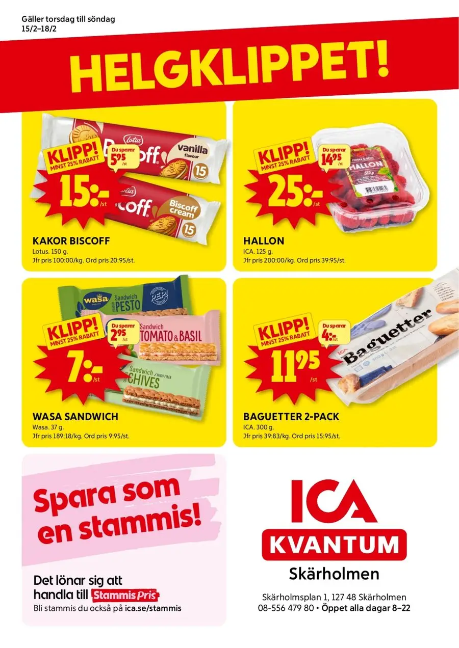 ICA Kvantum Erbjudanden ! - 1/2