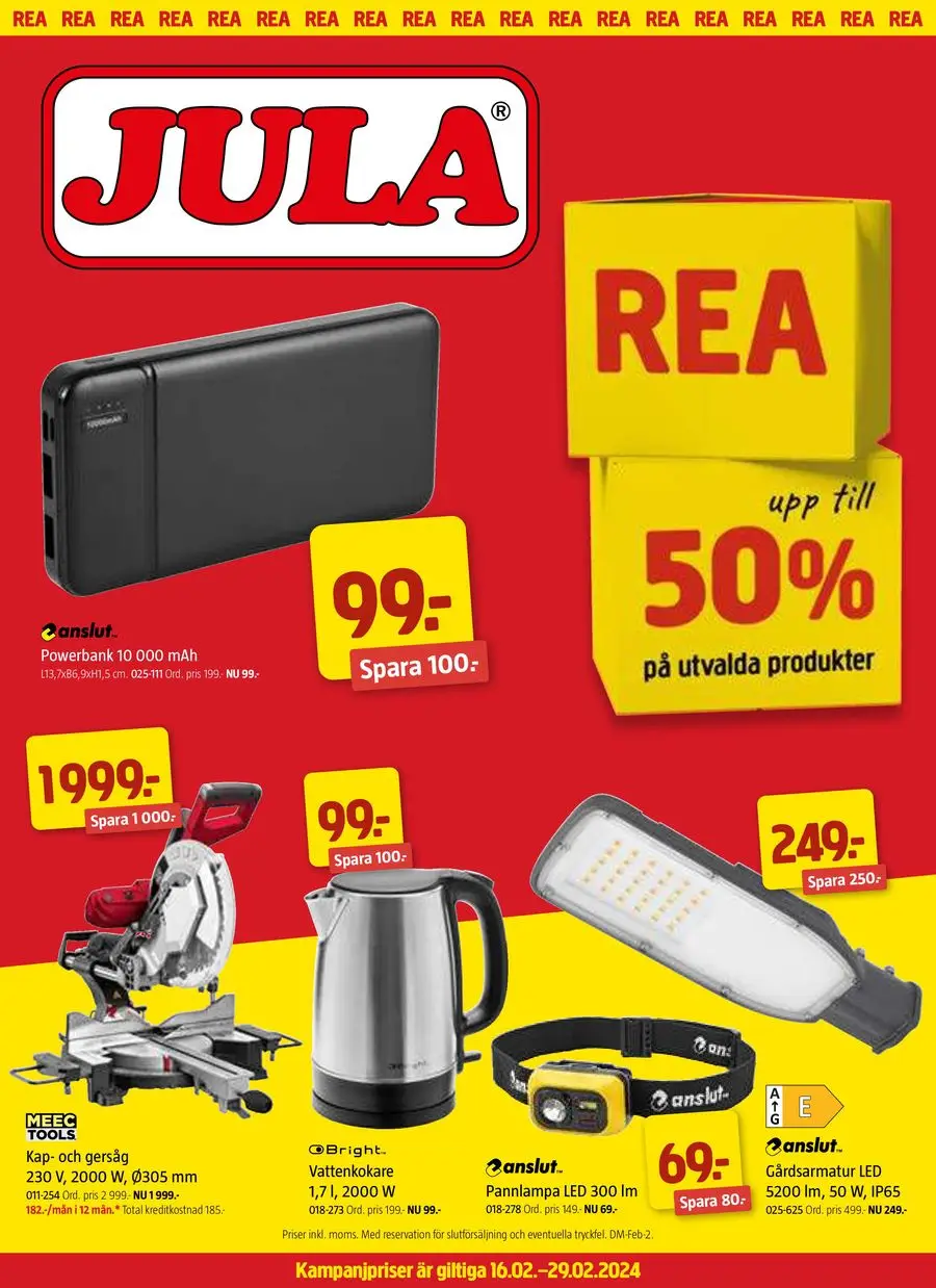 Jula reklamblad - 1/18