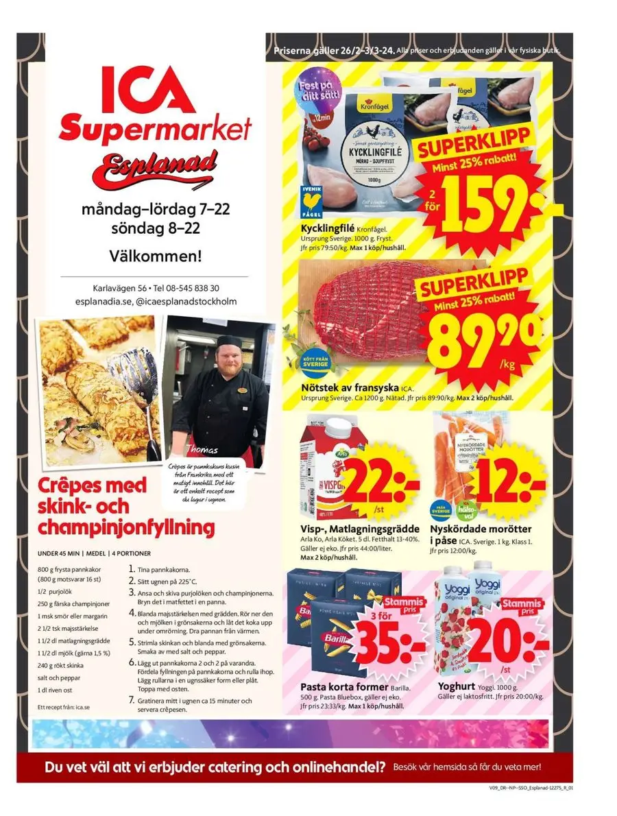 ICA Supermarket Erbjudanden - 1/10