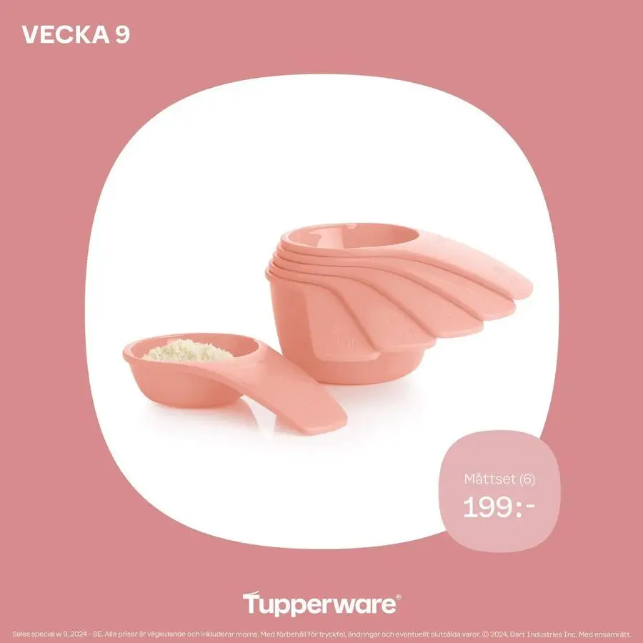 Tupperware reklamblad - 1/2