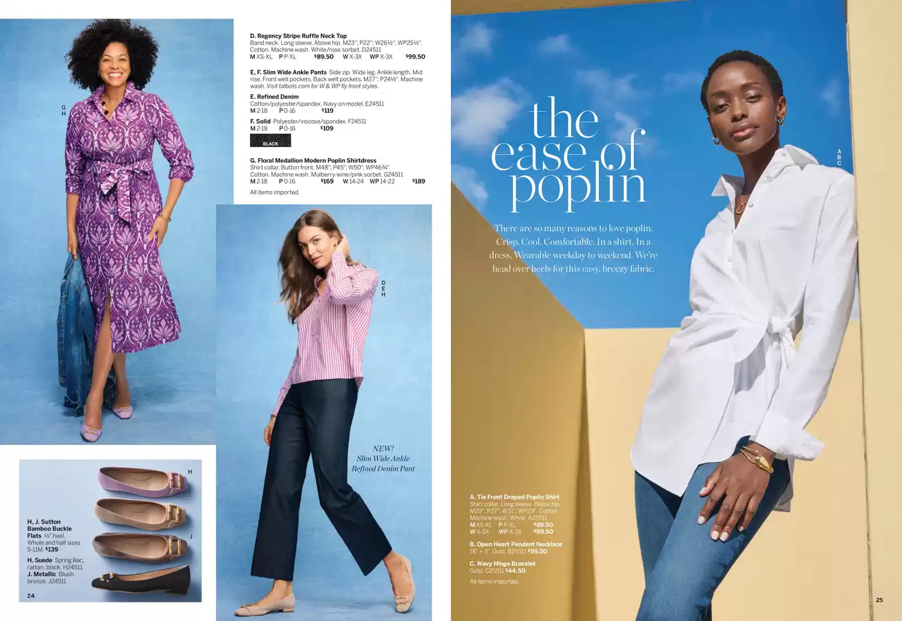 Talbots Color Style Sheet Talbots: Talbots Look GoodFeel Good 13.01.2025/20.01.2025 | Catalogium ...
