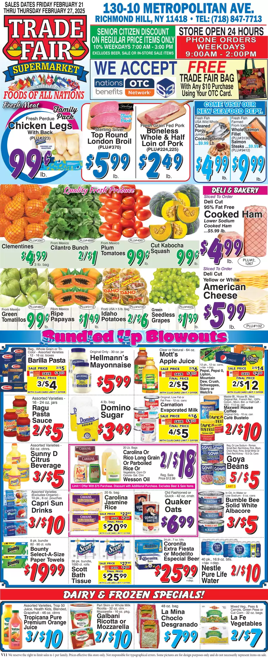 Trade Fair Supermarket: Current special promotions 21.02.2025/07.03. ...