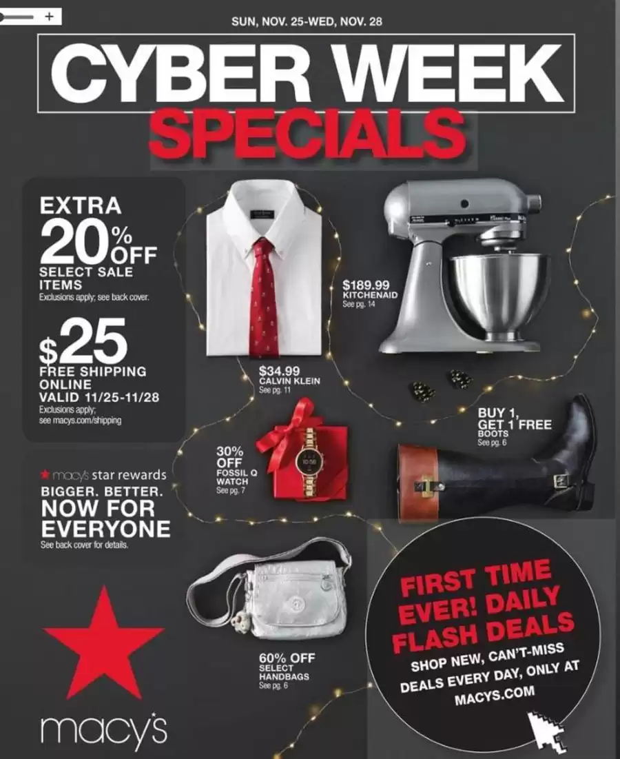 Macy's: Current special promotions 25.11.2025/28.11.2025 | Catalogium ...