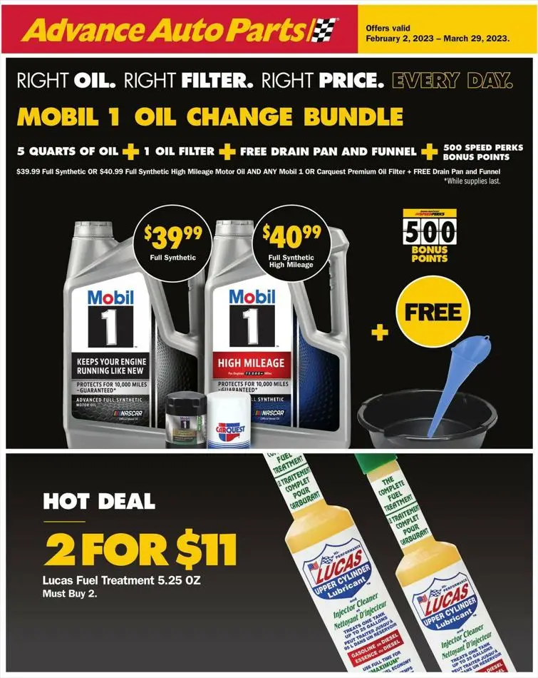Advance Auto Parts United States — Product catalog, promotions and ...