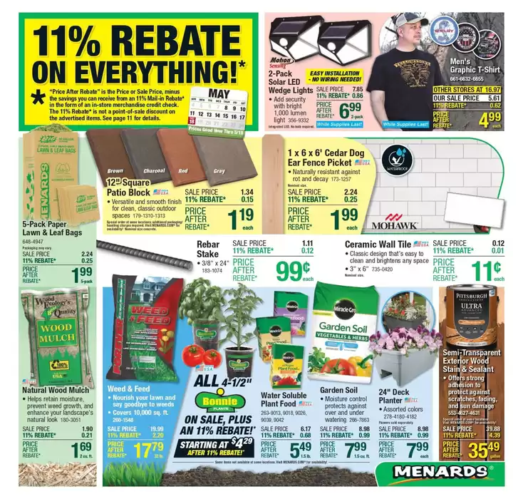 Menards United States — Product catalog, promotions and discounts