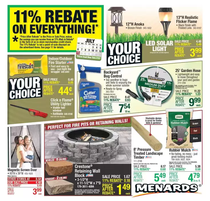 Menards United States — Product catalog, promotions and discounts