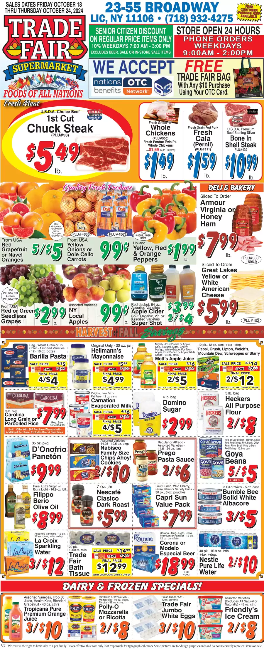 Trade Fair Supermarket: Current special promotions 18.10.2024/01.11. ...
