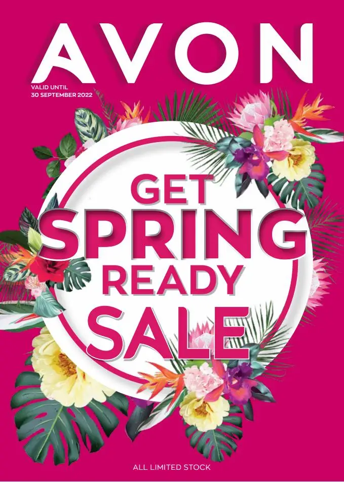 AVON: AVON Get Spring Ready catalogue 15.09.2022/29.09.2022 ...
