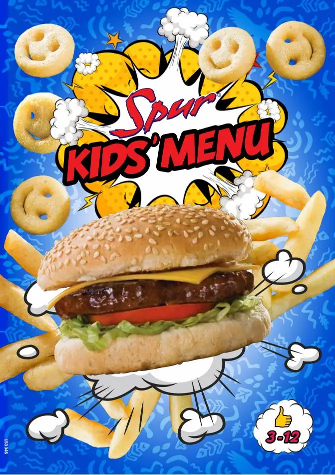 Spur Kids Menu.pdf Spur: Kids Menu 06.12.2022/24.03.2023 | Catalogium South Africa