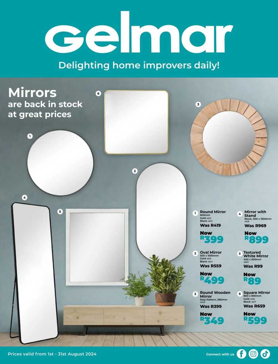 The Space: Gelmar Specials Aug 2024 11.08.2024/30.08.2024 | Catalogium ...