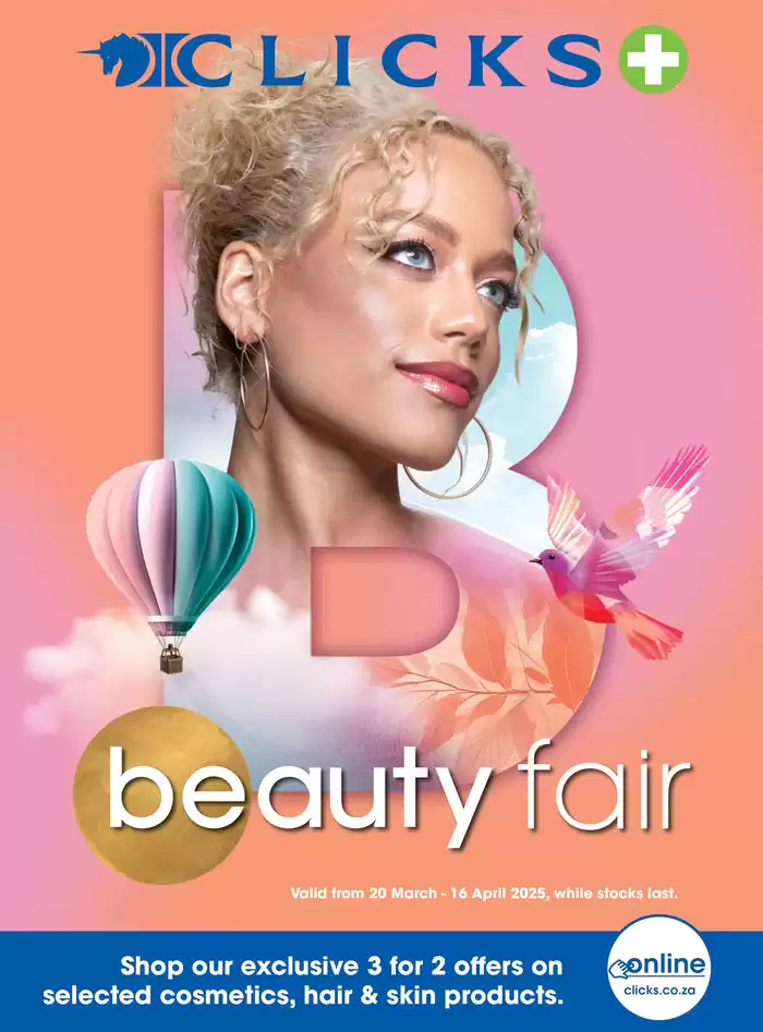Clicks Beauty Fair 2025 20 03 2025 16 04 2025 Catalogium South Africa