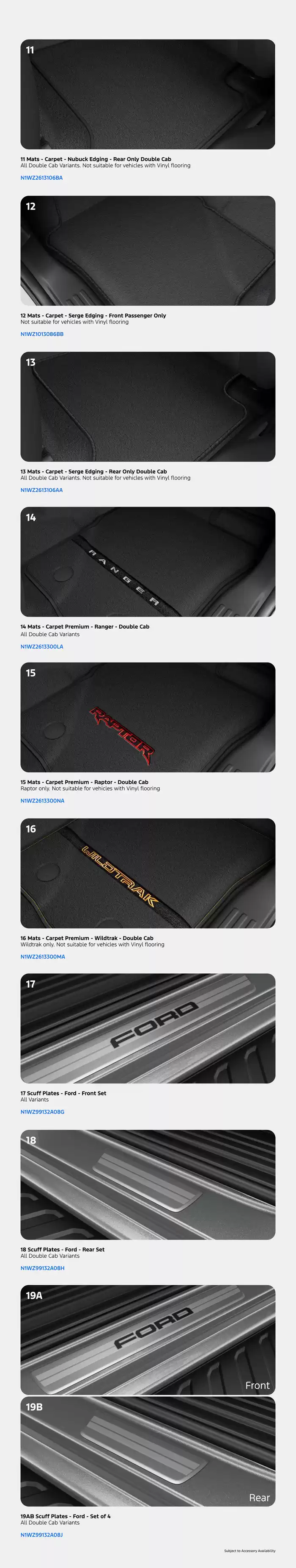 Ford Ranger Raptor Brochure.pdf MAC Cosmetics: Ford Ranger Raptor - Accessory Brochure 09.04.2025/09.04 ...