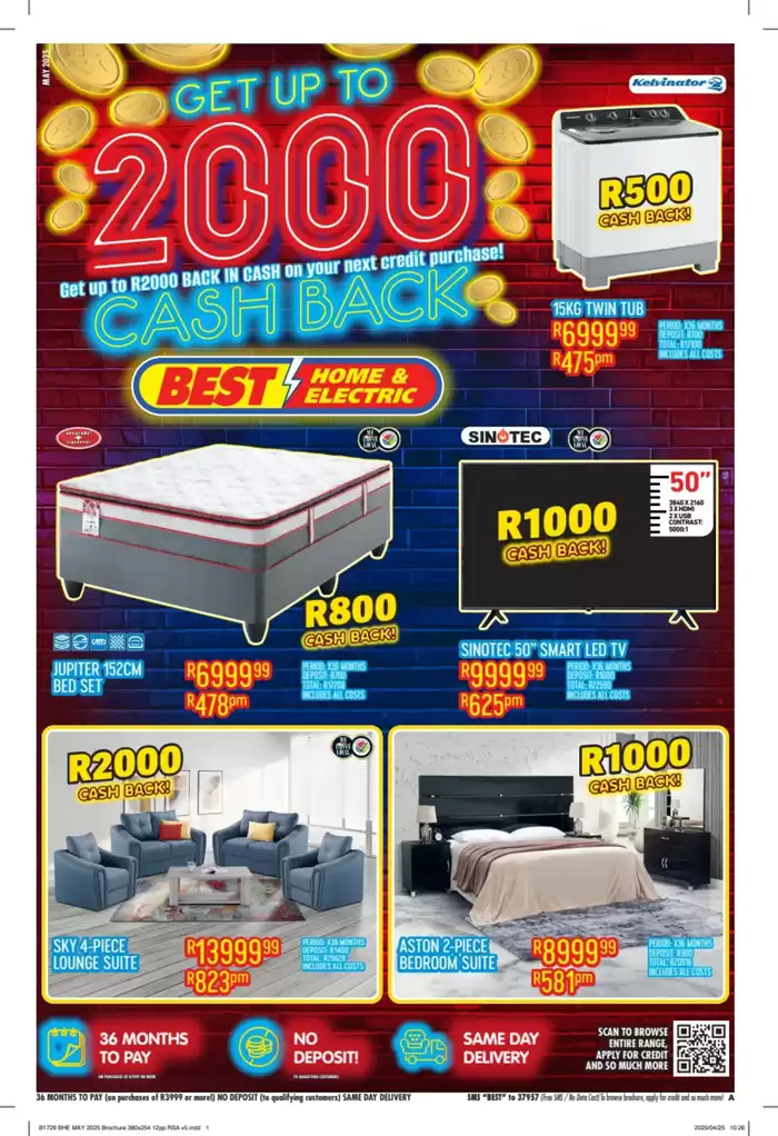Best Home & Electric Brochure Best Home & Electric 20.05.2025/18.06.